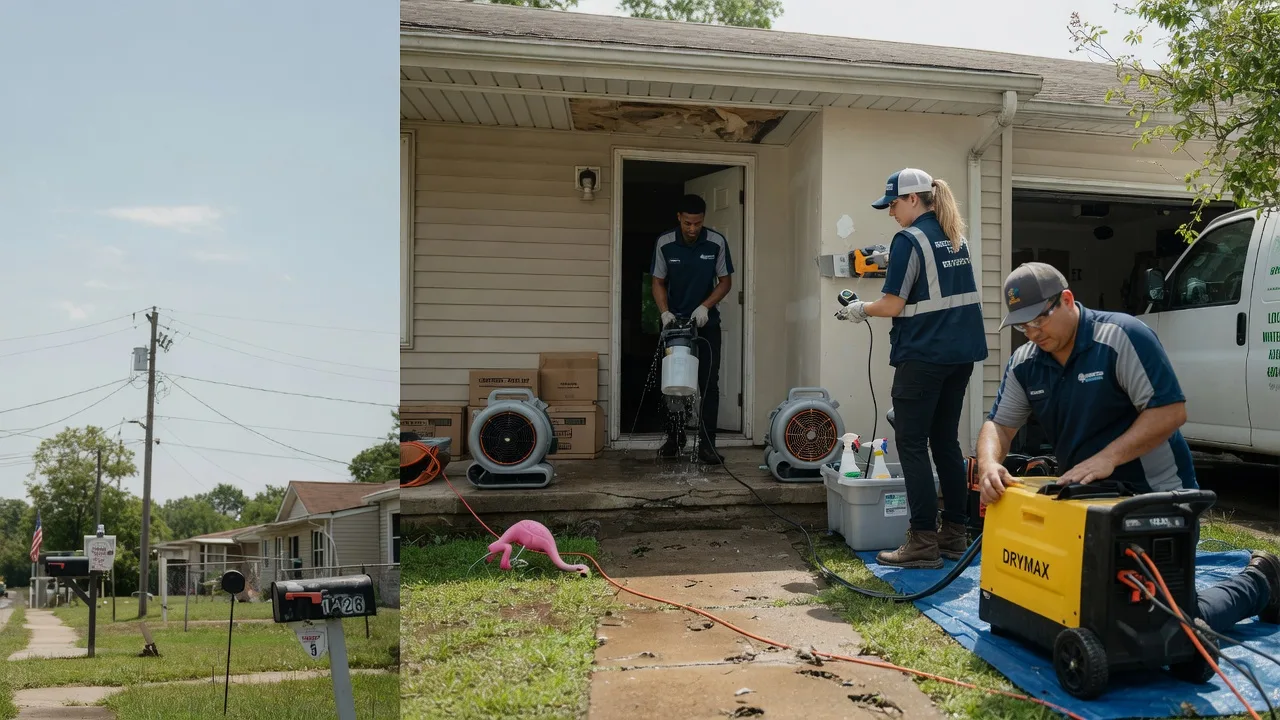Storm Damage Water Removal in Ellendale, TN near me